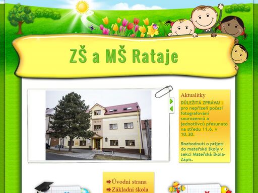základní a mateřská škola rataje u kroměříže