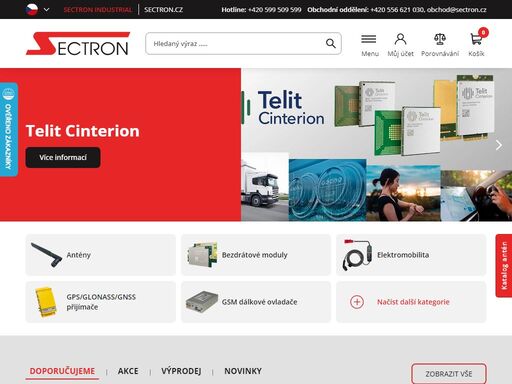 specialista v oboru bezdrátových technologií. routery • antény • kabelové redukce • elektromobilita • iot