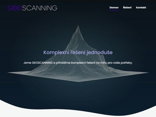 jsme geoscanning a přinášíme komplexní řešení na míru pro vaše potřeby.