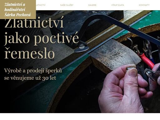 www.zlatnictvipeckova.cz
