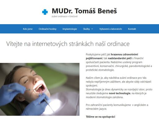 zubní ordinace v uničov
