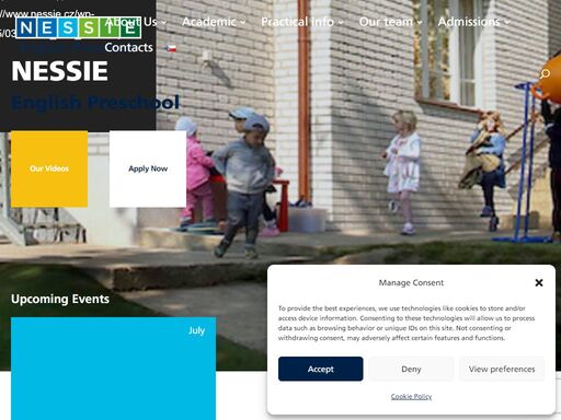 we accept children from 2 to 6 years of age. nessie is a kindergarten where children of all nationalities feel comfortable - whether they are just starting out or have mastered english.