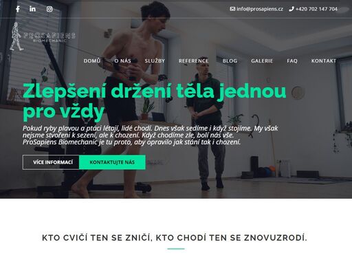 funčkní trénink functional patterns je přirozenou cestou ke zdravému držení těla. osobní trenéři s mnohaletými zkušenostmi jsou zárukou cvičení bez bolestí.
