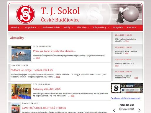 tělocvičná jednota sokol. sokol jako jediná organizace v čechách sdružuje rekreační i výkonnostní sporty, sokolskou všestrannost i umělecké a kulturní soubory