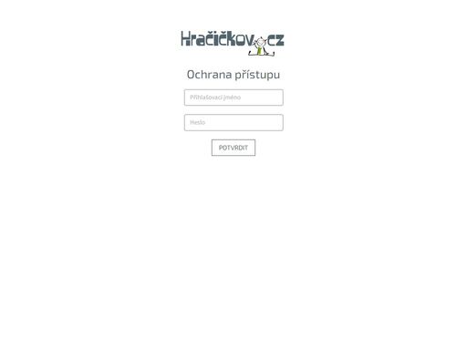 ochrana přístupu, hračičkov.cz