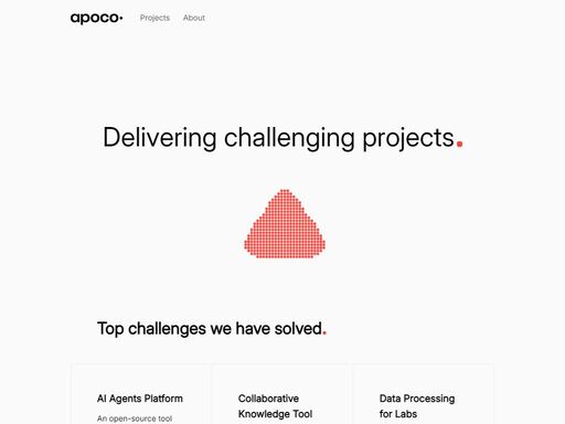 apoco is a development studio packed with experts in software engineering. we develop great software through the process of discovery, design, mvp, and rollout & scaling. we are based in prague, working with clients from all around the world.