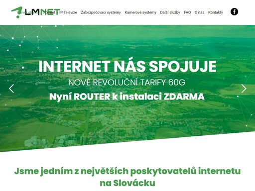 jsme váš poskytovatel vysokorychlostního internetu a zabezpečovacích systémů na slovácku. internet od nás můžete mít v uherském hradišti, ve starém měste, v jarošově, v kunovicích, v hluku, v blatnici pod svatým antonínnkem, ve veseli nad moravou, v uherském ostrohu a v dalších místech po celém slovácku.