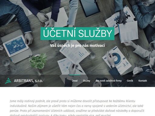 účetní služby, účetnictví, daňové přiznání, daňová evidence, svj, společenství vlastníku, mzdy, personalistika jsme mály rodinný podnik, ale pravě proto si můžeme dovolit přistupovat ke každému klientu individuálně. naším zájmem je ušetřit vám nejen čas a nervy spojené s vedením účetnictví, ale také peníze. proto při zaznamenání účetních události, snažíme se předvídat daňové následky a doporučit daňově nejvhodnější postupy. a díky tomu, nikdy neplatite...