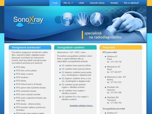 sonoxray plzeň, s. r. o.