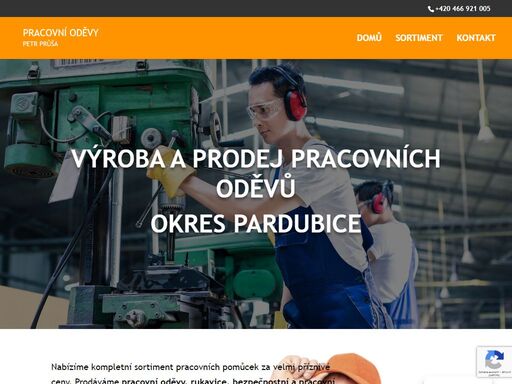 hledáte pracovní oděvy v okrese pardubice? obraťte se na firmu petr průša. nabízí kompletní sortiment pracovních pomůcek, oblečení, pracovních bot za příznivé ceny.