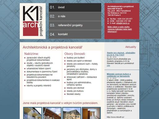 k1arch - projekční kancelář