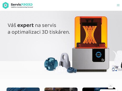 servis 3d tiskáren a poradenství pro aditivní výrobu | prusa, 3d gence, bambulab, raise | profesionální podpora pro firmy s 3d tiskem