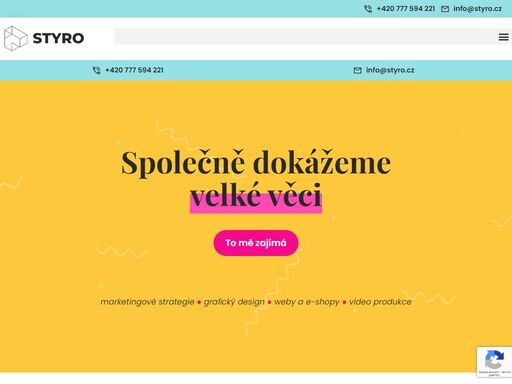 my našim klientům nabízíme víc. postaráme se o vaši marketingovou komunikaci, strategii a oslovení nových zákazníků.