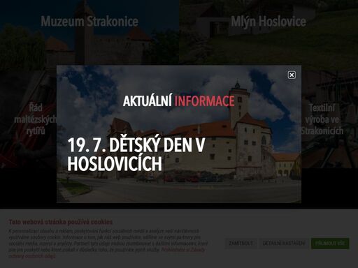 nové expozice otevíráme v roce 2022.
