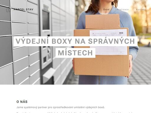 jsme systémový partner pro zprostředkování umístění výdejních boxů.