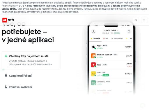 objevte sílu investování s xtb! intuitivní nástroje, tržní analýzy a strategie pro finanční plánování a trading – budujte svou investiční budoucnost už dnes!