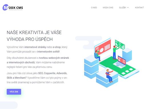 potřebujete webové stránky nebo eshop levně, rychle a přesto kvalitně? hledáte firmu, která vám vytvoří webovou aplikaci. nevíte si radi s marketingem nebo v optimaizaci webu. poradíme a hlavně vám pomůžeme.