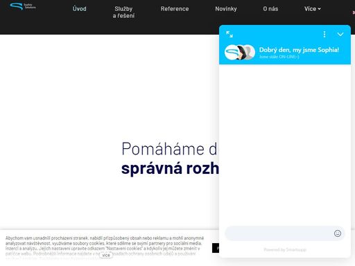 česká it konzultační společnost se zaměřením a specializací na problematiku manažerských informačních systémů a systémů pro podporu rozhodování.