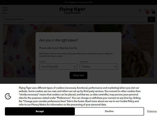 discover unique items that spark joy at flying tiger copenhagen's webshop - treat yourself to something special today!