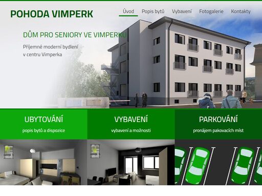 příjemné a moderní bydlení v centru vimperka