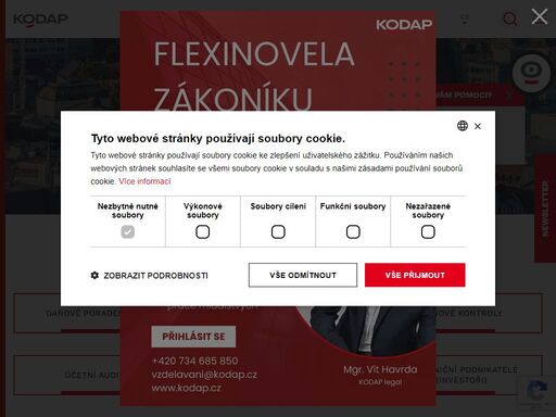 specialisté kodap poskytují komplexní služby daňového poradenství, účetního auditu, služby právní a služby účetní, včetně mzdového účetnictví.
