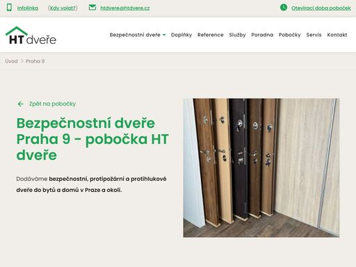 naše pražská pobočka dodávají bezpečnostní, protipožární a protihlukové dveře do bytů a rodinných domů v praze a do obcí vzdálených do 50 kilometrů.