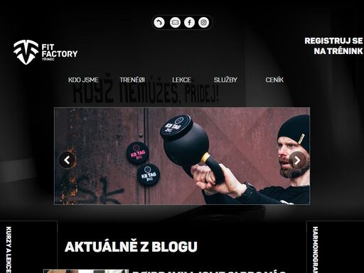 fitfactory třinec | naučíme vás správně dýchat, hýbat se, zamezíme tomu, aby vás vaše tělo neovládalo, ale vy jeho. odstraňujeme mylné představy o fitness.