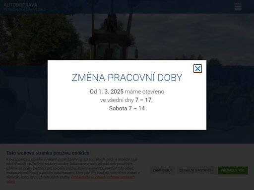 nákladní autodoprava a zemní práce pro středočeský kraj vám poskytuje autodoprava petružálek a synové s.r.o. praha 9 – běchovice.