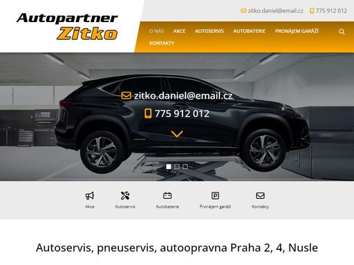 autoservis, pneuservis, autoopravna praha 2, 4, nusle