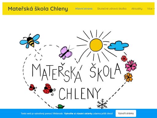 naše mateřská škola svými hodnotami a pozitivním přístupem dlouhodobě ovlivní nejen děti, ale i jejich rodiny.