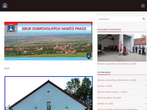 iformace sboru dobrovolných hasičů prace a činnost sboru.sdh prace,hasiči prace.sdh prace.
