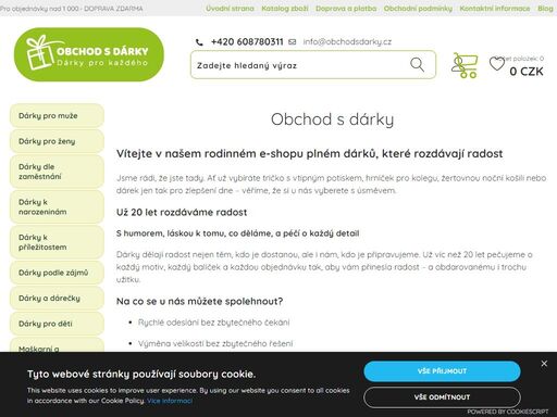 eshop obchod-s-darky