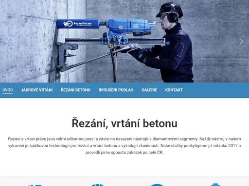 řezání, vrtání betonu, broušení betonu, jádrové vrtání, celá čr, opava, ostrava, brno, praha, cebau