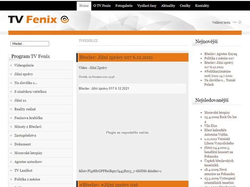 www.tvfenix.cz