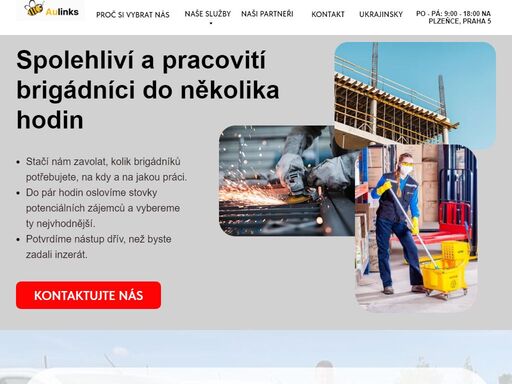 sdělíte nám, kolik brigádníků potřebujete a na kdy. my oslovíme stovky potenciálních zájemců, kteří se budou postupně hlásit na směny. brigádníci.aulinks.com