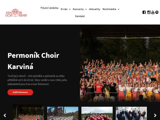 sborové studio permoník je dětský pěvecký sbor v karviné