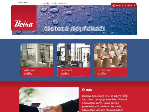 úklidová firma deira s.r.o. se sídlem v ústí nad labem poskytuje komplexní úklidové a související služby.