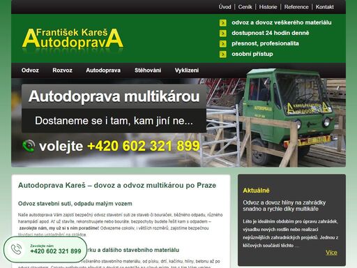 autodoprava kareš vám zajistí veškerý dovoz a odvoz materiálů na stavbu či domů. dovoz a odvoz kačírku, písku, hlíny, odpadů, veškerých stavebních materiálů.