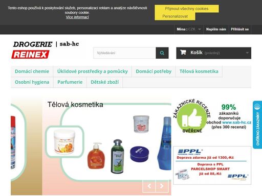 velkoobchod drogerie a potřeb pro domácnost. velkoobchod, maloobchod, e-shop.