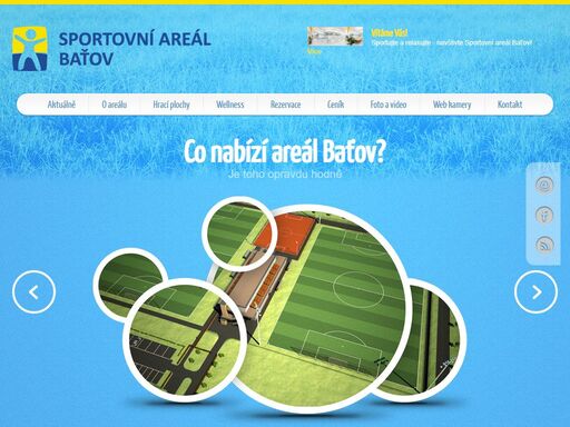moderně vybavené sportoviště disponuje kvalitním zázemím pro sport, relaxaci i zábavu organizovaných sportovních celků i široké veřejnosti. 