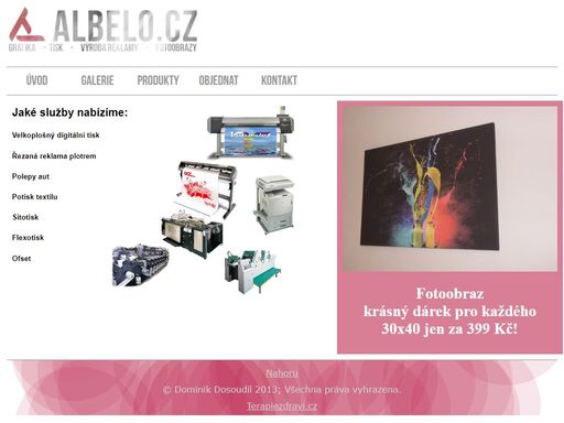 reklama, samolepky, fotoobraz, tisk, grafika, flexo, sítotisk, kolín, lhotky, dosoudil, ofset, textil, potisk trik, trika, nažehlování zabýváme se výrobou fotoobrazů a samolepící reklamy.