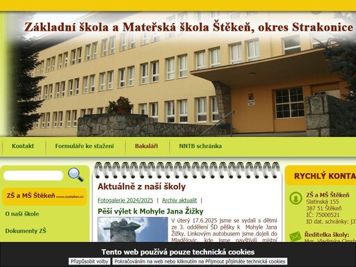škola a školka štěkeň pořádá mnoho akcí pro žáky i jejich rodiče. aktuální akce zš a mš štěkeň jsou na webu www.zssteken.cz.
