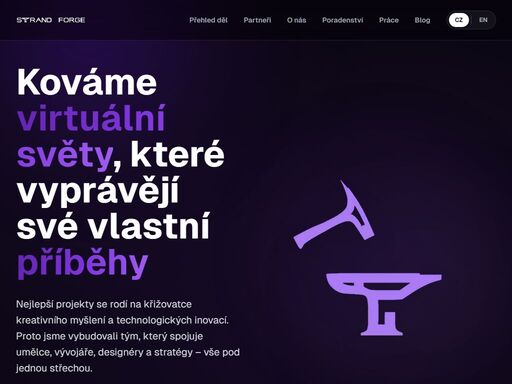 kujeme virtuální světy, které vyprávějí své vlastní příběhy. vývoj her, poradenství, vzdělávání a gamifikace.