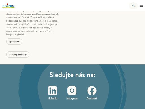 boiron, francouzská farmaceutická společnost, světová jednička v homeopatii.