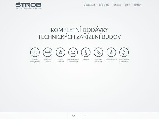vytápění, zdravotní instalace, vzduchotechnika a klimatizace, elektroinstalace, měření a regulace, projekční činnosti ,facility management