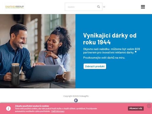 vývoj a distribuce propagačních dárků profesionálům ve stejném odvětví.