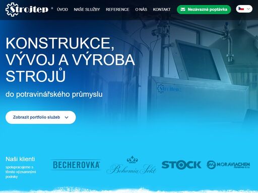 pivovary stáčecí linky cip konstrukce a svářené z nerezu