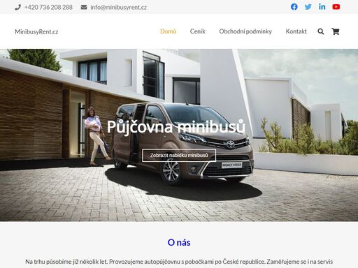 nejlevnější autopůjčovna minibusů v brně. v naší non-stop autopůjčovně máte na výběr z desítek vozů, dodávek, či nákladních automobilů.