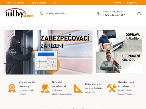 prodáváme a montujeme zabezpečovací systémy. firma hilby servis je lídrem na trhu v oblasti elektronické zabezpečovací technologie. naše specializace spočívá v prodeji a montáži špičkových komponent pro elektronickou zabezpečovací signalizaci (ezs/pzts), perimetrické systémy, elektrickou požární signalizaci (eps) a…