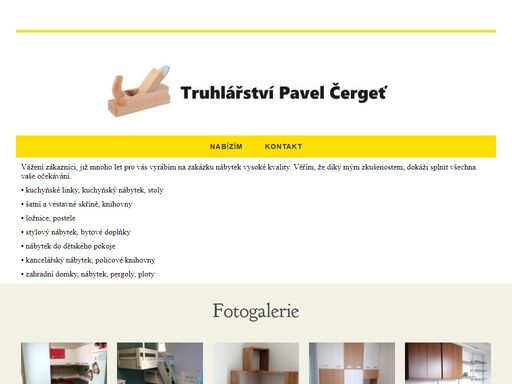 truhlářství pavel čergeť